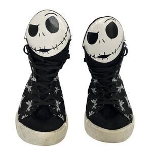 Disney Nightmare Before Christmas Jack Skellington Hi Tops M10 W12